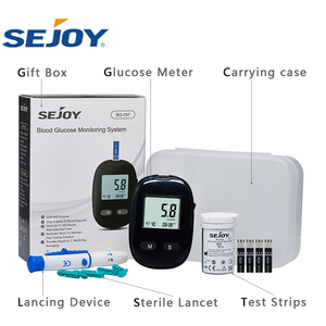 Sejoy tıbbi malzemeler ve ekipman glucometro kan şekeri test cihazları glukometre makinesi - Product Image 4