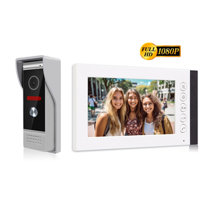 Venta al por mayor de sistemas de intercomunicación de puerta de 7 pulgadas con cámara Ahd Home Intercom para la comunicación de puerta a casa - Product Image 1