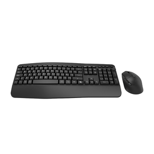 Nuevo teclado y ratón con diseño de inclinación ergonómico inalámbrico Bluetooth de 2,4G Combo 4 DPI ratón con rueda bidireccional ajustable para oficina - Product Image 2