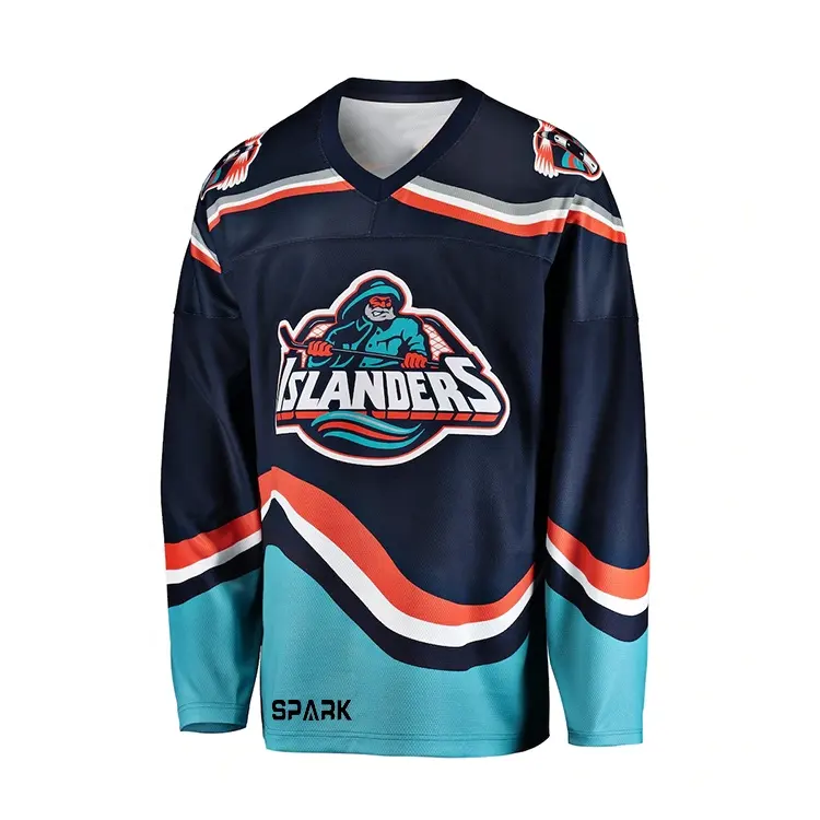 Индивидуальная Спортивная одежда для хоккея с шайбой, оптовая продажа мужских футболок для хоккея с шайбой
