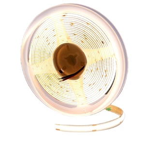 2025 Hengyuホットセール調光可能明るさ320led/M 8mm 10重量/容積3000k/4000k/6500k <span class=keywords><strong>24v</strong></span> 12v Tira Cob <span class=keywords><strong>Led</strong></span>ストリップライト