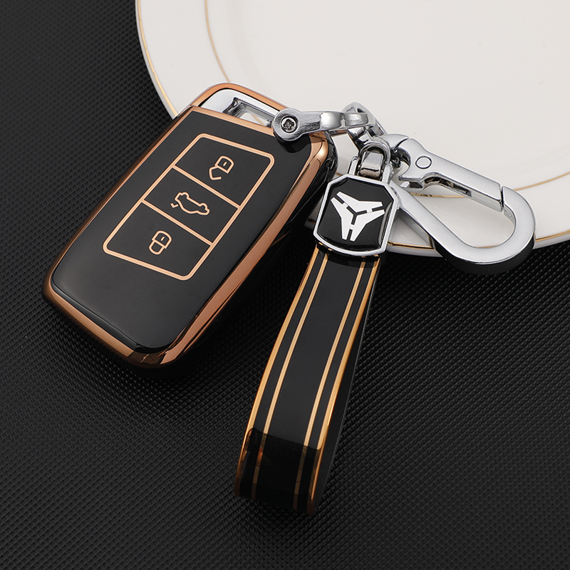 3 Button Black + Keychain