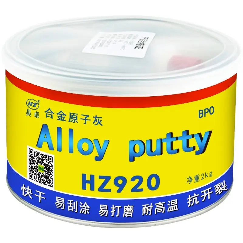 תיקון נזק לגוף, hz920 הדבקה גבוהה פוליאסטר putty