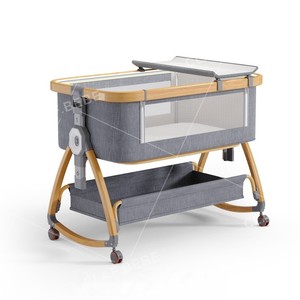 Thiết Kế Hiện Đại Đa Chức Năng Bé Cái Nôi Giường Sơ Sinh Xách Tay BB Khâu Nữ Hoàng Giường Gỗ Hạt Cái Nôi Phòng Ngủ Ngoài Trời Bệnh Viện - Product Image 3