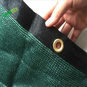 130-180gsm 100% Trinh HDPE brise Vue/DARK màu xanh lá cây gió phá vỡ mặt trời bóng râm Net kính chắn gió lưới - Product Image 2