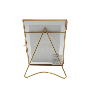 Bán Nóng Cá Nhân Hóa Đơn Giản Hiện Đại Gấp Hình Ảnh Khung Vàng Kính Xoay Tình Yêu Khung Ảnh Quà Tặng - Product Image 6