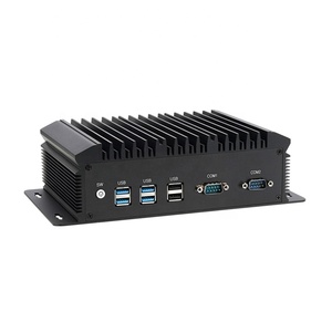 YINGCHI Mini PC I5 10210U ad alte prestazioni 4K Computer industriale 8 * USB doppia rete RS232/485 porta seriale PC - Product Image 5