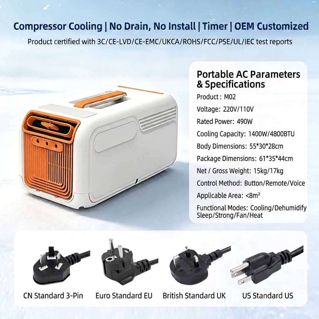 White and orange-us standard-110v