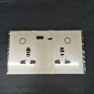 智能生活双通用插座，带2个USB wi-fi 2组智能墙壁插座电源监控USB Type-C Tuya墙壁插座16A - Product Image 3