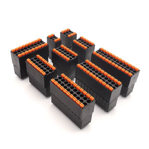 Precio de fábrica KF2EDGSR KF2EDGSV terminal de bloque rápido conector de terminal de 3,5mm PCB enchufable de doble resorte - Product Image 3