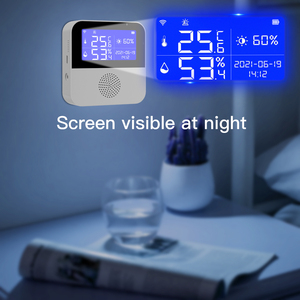 Tuya-registrador de datos de temperatura inteligente inalámbrico, Wifi, Registrador de temperatura y humedad, monitor de Sensor de temperatura y humedad para habitación - Product Image 2