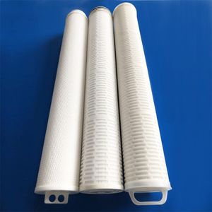 OEM yüksek akış filtresi ön filtrasyon PP PET su filtresi kartuşu 5 mikron Polyester pileli çökelti filtresi Ro için - Product Image 2