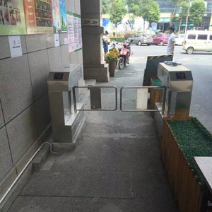 Sistema di controllo automatico della barriera a battente della stazione di regolazione del traffico riconoscimento facciale RFID Reader controllo accessi al tornello - Product Image 3