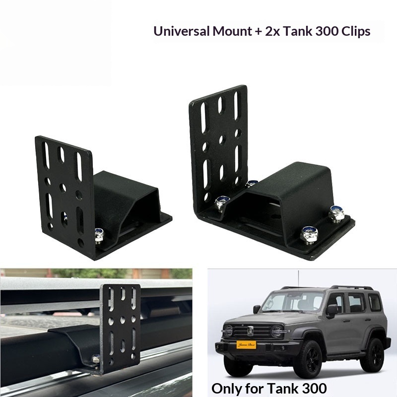 Support universel + Clips Tank 300 * 2 pièces