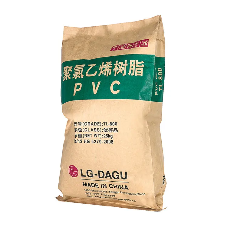 Sacchetto di carta per fertilizzante cemento imballaggio 50kg 25kg
