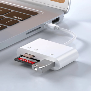 Typ C Micro USB Kartenleser Android Phone Aufladen OTG 2.0 HUB für Laptop PC Micro SD TF USB Disk Speicher karten adapter - Product Image 3