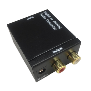 Precio de fábrica RCA Coaxial Digital óptico Toslink señal de Audio analógico convertidor de adaptador - Product Image 2