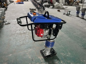 Motor sabotaj el actor ktör verimli el Rammer güçlü ve katı güç titreşimli Rammer sıkıştırma için - Product Image 4