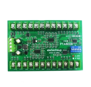 8ch DC 8-30V PT100 RTD RS485 Módulo de sensor de temperatura Modbus RTU Colector de resistencia térmica de platino-40 ~ 500C - Product Image 1