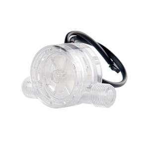 Actory-sensor de flujo de agua líquida 1/4, sensor de flujo de agua con salida de pulso, pequeño y preciso