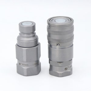 IOS16028 FFN 1/4 "インチフラットフェイスクイックコネクトカップリング転送ライン接続と切断用 - Product Image 5