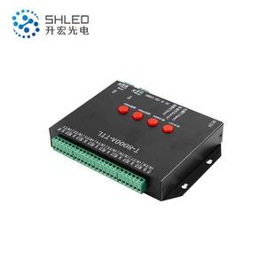 Программируемый карта памяти заполнена цвет T-8000A led rgb пикселей светодиодный контроллер - Product Image 2