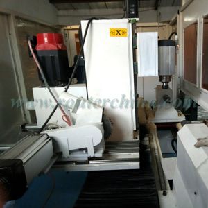 4 eje de Autofeeding y de cambio de herramienta CNC torno de madera con torneado fresado de brochado de vaciamiento... Perforación y lijado en una - Product Image 5