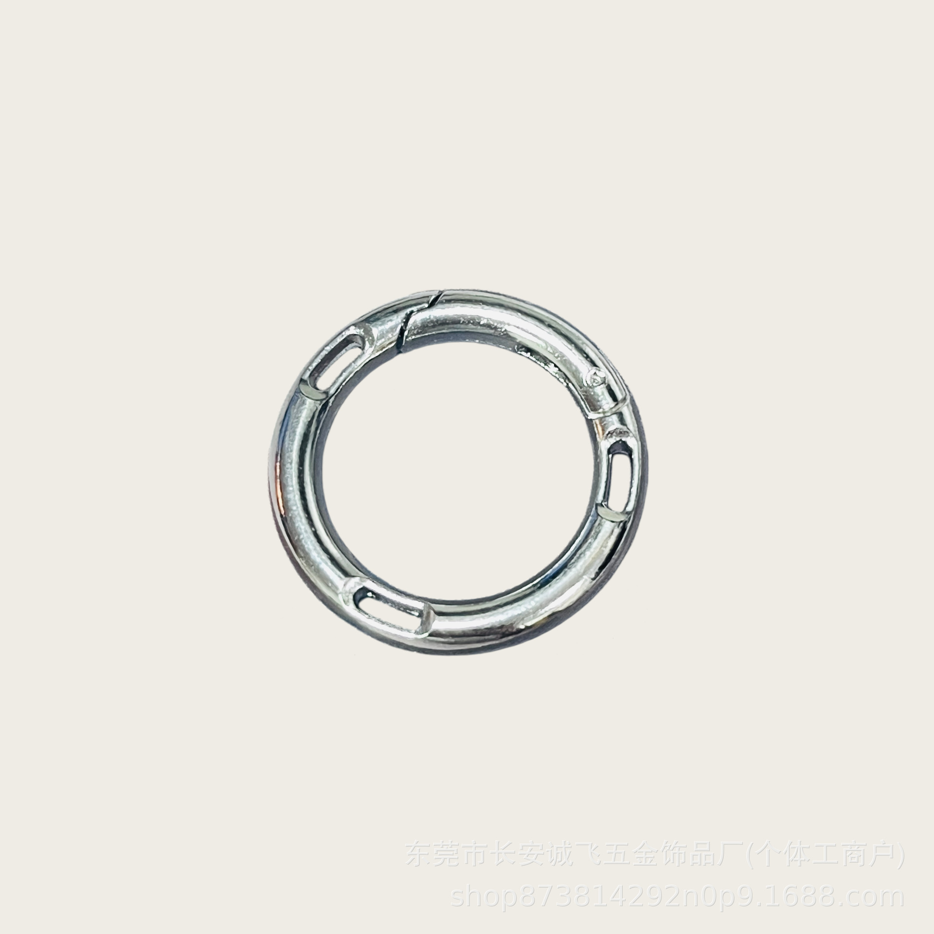 Open-hole spring coil