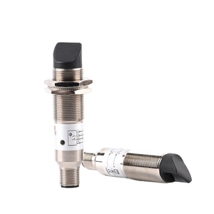 Sensores ópticos fotoeléctricos de reflexión difusa M18 de metal NO NC IP67 NPN PNP de forma cilíndrica serie - Product Image 1