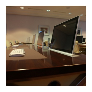 BNT 17.3\&quot; Retractable Touch Screen Lift Hidden in Meeting Table Flip <strong>LCD</strong> <strong>Monitor</strong> for Video Conferencing - Product Image 1