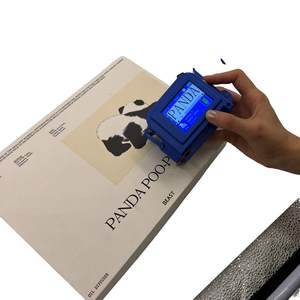 AIX 12,7mm TIJ Handheld Verfalls datum Bar QR-Code Chargen nummer drucken Mini-Tinten strahl drucker auf flacher Oberfläche - Product Image 1