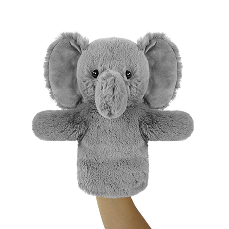 Marioneta de mano de medio cuerpo de elefante