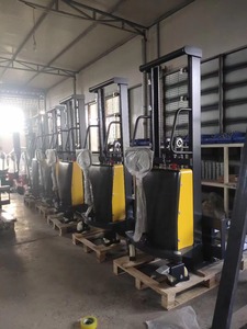 Electric <strong>Pallet</strong> Stacker Auto Self <strong>Loading</strong> Stacker Semi Electric - Product Image 5