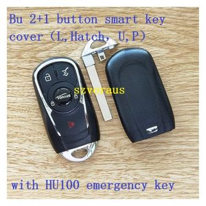 Di alta qualità per Buick 2 + 1 pulsante Smart Cover chiave con chiave di emergenza HU100