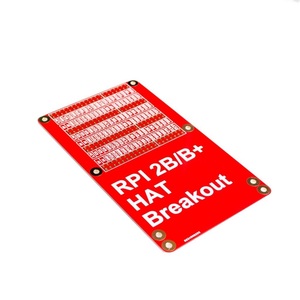 for <strong>Raspberry</strong> <strong>Pi</strong> 3 for <strong>Raspberry</strong> <strong>Pi</strong> 2 Model B HAT <strong>GPIO</strong> Expansion Board + 40P cable Kit - Red