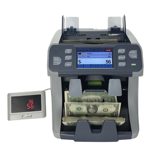 Touch Screen 2 Pocket CIS Money Counter Fake Money Detector Mix <strong>Counting</strong> <strong>Sorting</strong> Basic Fitness Money <strong>Counting</strong> <strong>Machines</strong> - Product Image 2