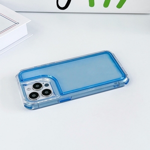 เคสโทรศัพท์มือถือสีสันสดใส TPU ใสป้องกันการกระแทกป้องกันการกระแทกมีสีใส - Product Image 6