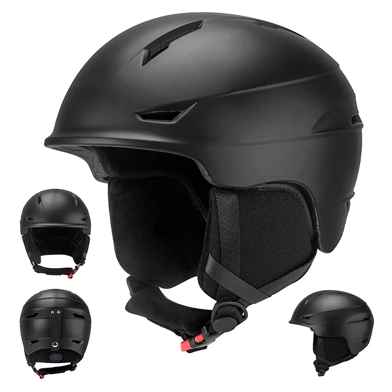 ZOYOSPORT Helm Pelindung Anti Tabrakan, Helm Perlengkapan Pelindung Anti Benturan untuk Pria dan Wanita Dewasa, Bisa Dilepas, Helm Ski Hangat Luar Ruangan