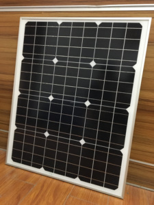 制造商高品质库存低价玻璃小型60W 65W 70瓦18v单晶电池12v离网光伏太阳能模块 - Product Image 3