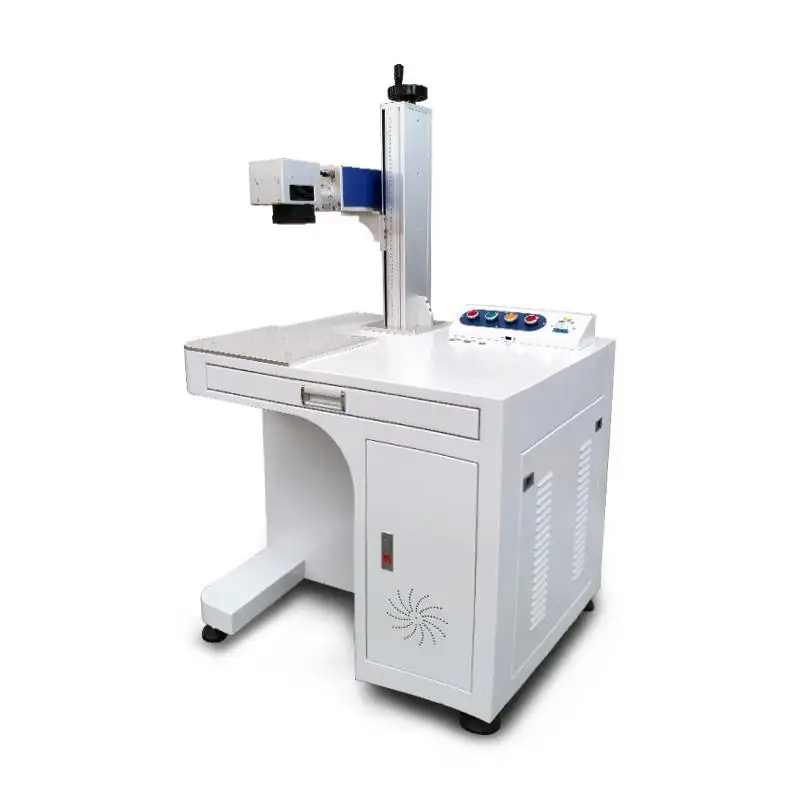Produttore vendita diretta 20w 30w 50w laser metallo macchina per marcatura e gioielli macchina per marcatura laser per logo etichetta