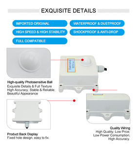 Sensor de medidor de Lux de luz solar de salida analógica/RS485 para estación meteorológica IOT, 1 unidad - Product Image 5