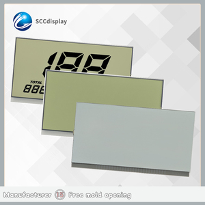 Custom HTN Anti-riflesso 7 segmento monocromatico Display LCD di piccole dimensioni SJXDGW040 moduli per motocicli nuova versione all'ingrosso - Product Image 6