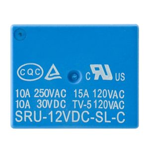 รีเลย์ PCB อัตโนมัติ DC 12V 5ขา SRU-12VDC-SL-C ไฟฟ้าขนาดเล็ก250VAC 10A เครื่องใช้ไฟฟ้าในครัวเรือนทั่วไปติด1NO 1NC PCB - Product Image 5
