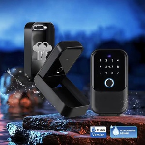 กล่องเก็บรหัสผ่านอลูมิเนียมอัลลอยด์พิเศษสำหรับกลางแจ้ง Toya WiFi ttlock สำหรับบลูทูธล็อคลายนิ้วมือ - Product Image 2