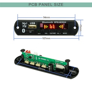 12V MP3 Module <strong>Bluetooth</strong> Decoder Board Wireless <strong>Bluetooth</strong> Kit <strong>Audio</strong> Card Board - Product Image 2