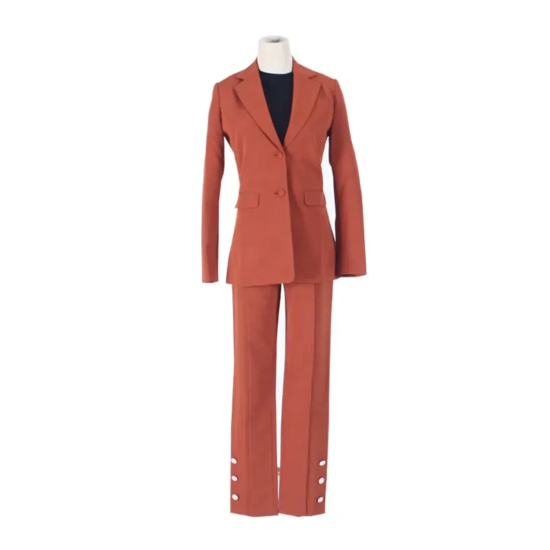 Best Professional Suit Manufacture Women's Business Suits Sets Office Working Parties Wear Ladies Suit Blazers and Trousers Sets