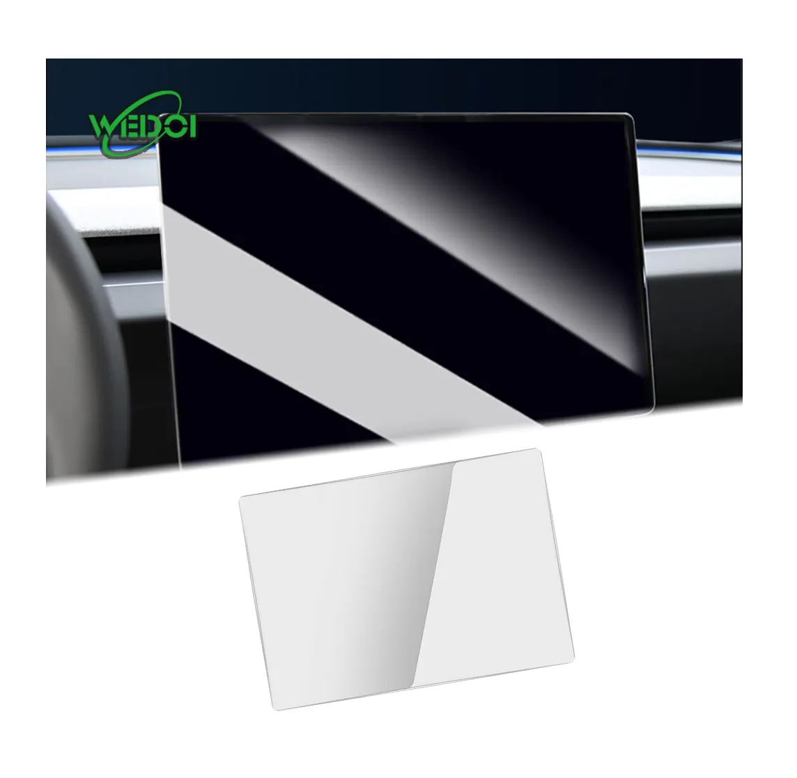 テスラモデルハイランド3カーナビゲーションタッチスクリーン強化ガラス保護フィルムセントラルコントロールタッチスクリーン