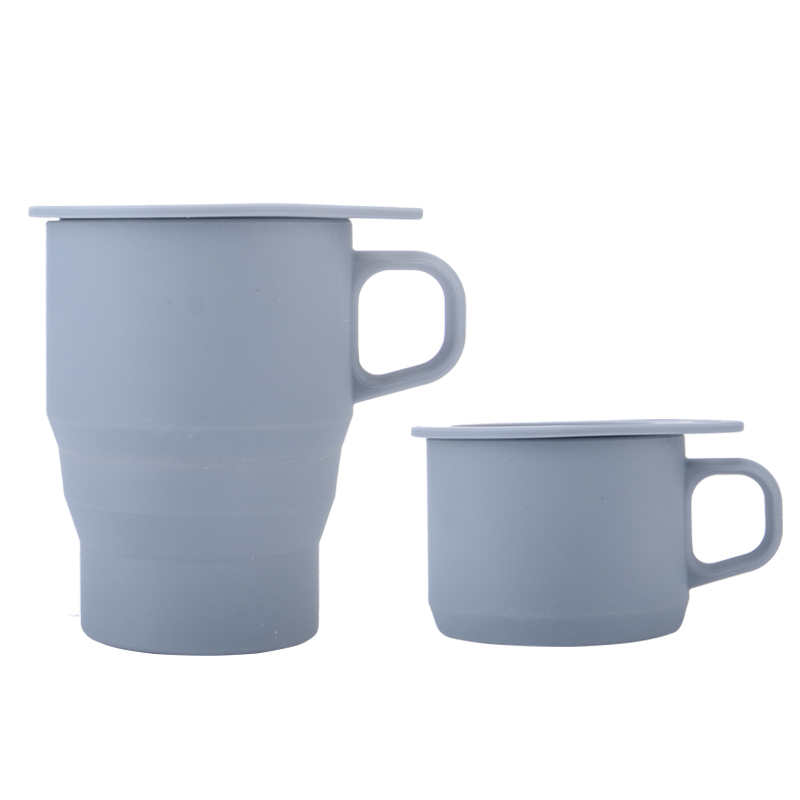 Mug en silicone gris