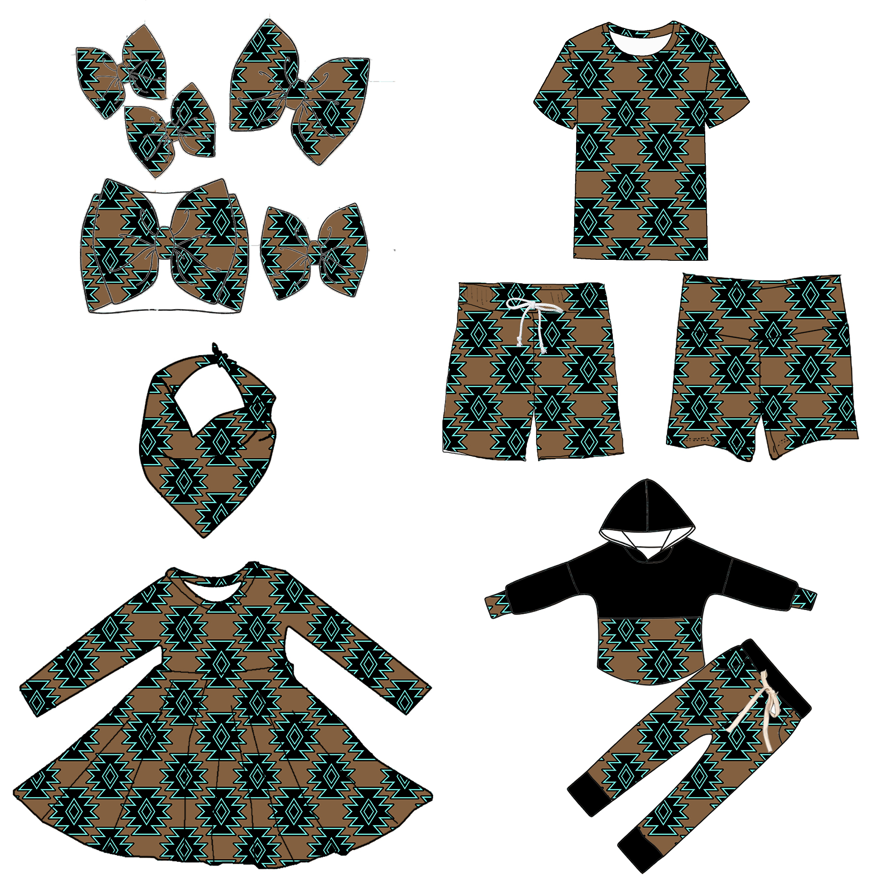 Completo da bambina taglia 10
