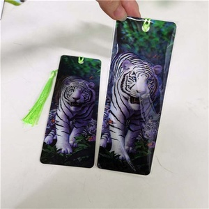 漂亮的3D全息图书签设计高档书签促销 - Product Image 4